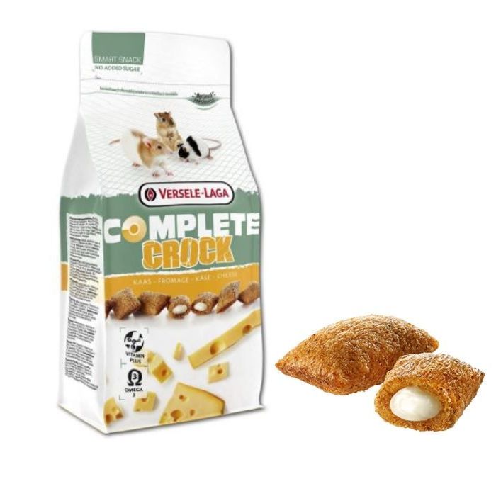 VERSELE-LAGA Crock Complete Cheese 50G - Snack for Rabbits and Rodents :  : Pet Supplies